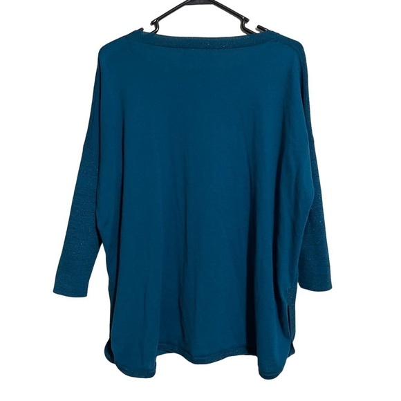 Lilly Pulitzer Cobo Boatneck Sweater Teal Color women’s size XS - Picture 6 of 8